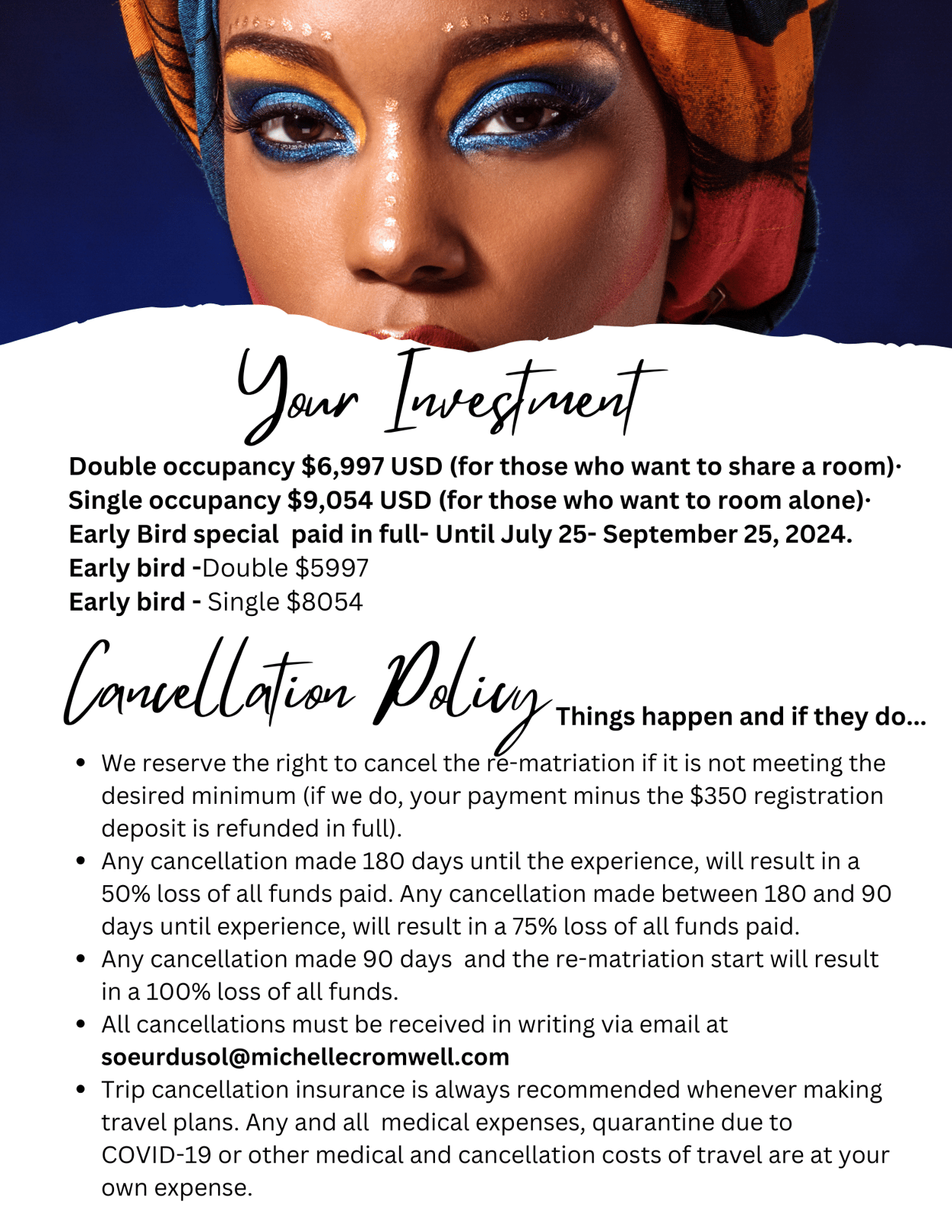 Your Investment-Cancellation